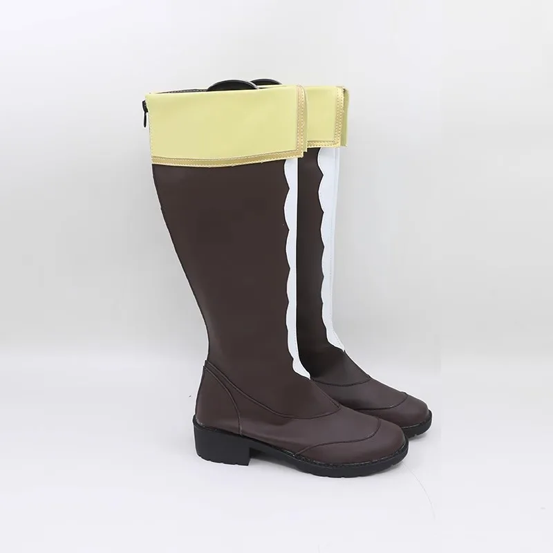 Yu-Gi-Oh! ZEXAL IV Quattro Vetrix Cosplay Costume Shoes Handmade Leather Boots