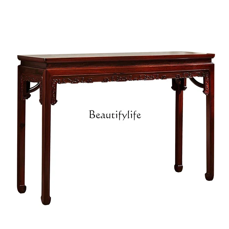 

Rosewood Ming Style Furniture Sandal Wood Desk Home New Chinese Style Living Room Furniture Console Tables