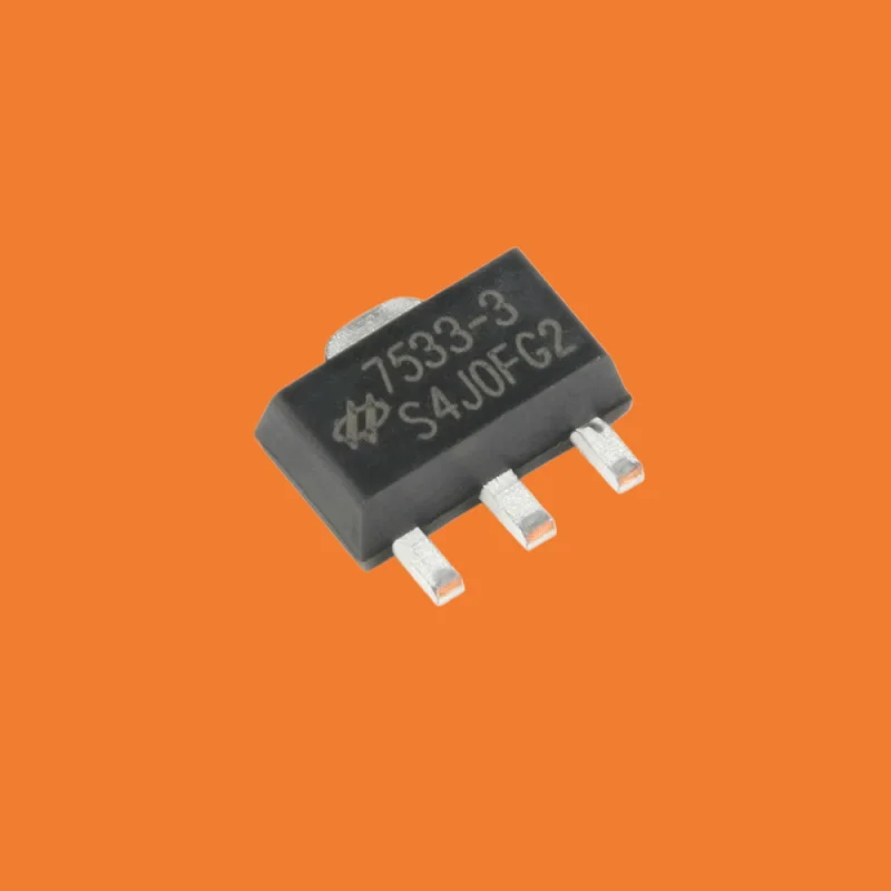 20pcs/Original Genuine HT7533-3 SOT-89 3.3V/100mA Low Dropout Linear Regulator (LDO) Chip