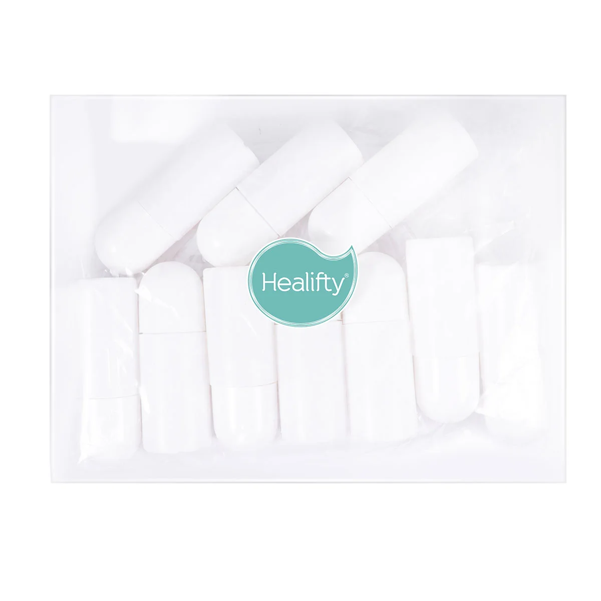 Plastic White Roll On Bottles for Essential Oils Reusable Leak-Proof Deodorant Containers with Plastic Roller Ball