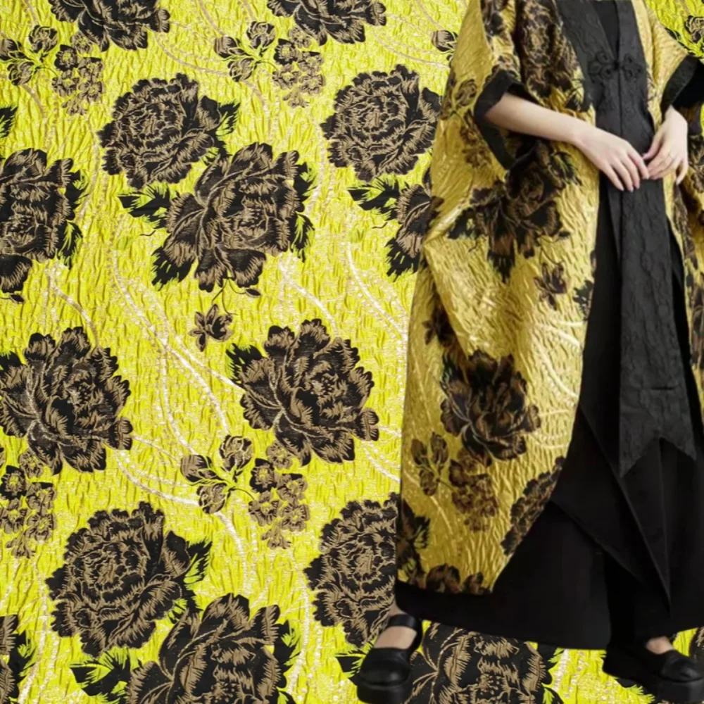 

Жаккардовая парчовая ветровка, ткань для шитья платья своими руками, пышная юбка, традиционная китайская одежда, накидка, модный дизайн, ткань