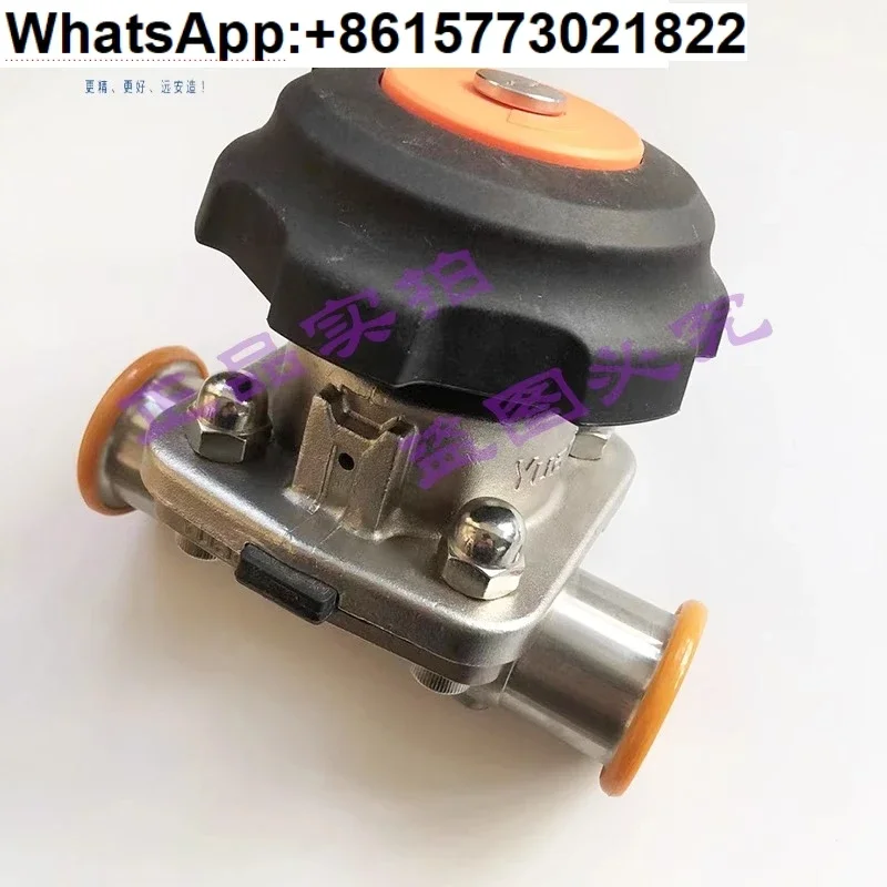 Yuanan Shanghai Yuanan Diaphragm Valve 316L Manual Sanitary Quick Install Welded Diaphragm Valve Yuanan Old Model