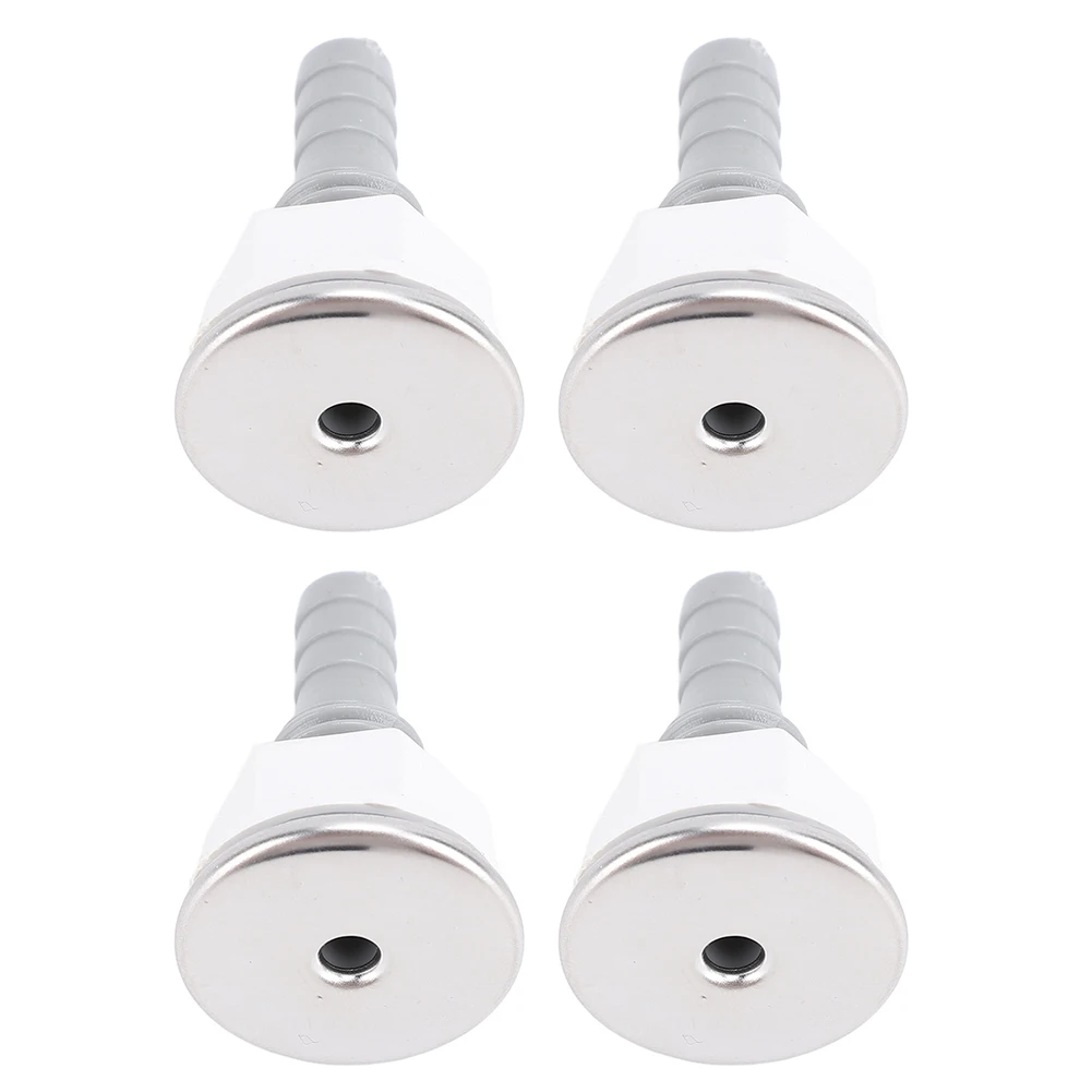 4PCS Bathtub Bubble Jet Nozzle White Plastic Bathtub Straight Bubble Jet Nozzle For Swimming Pools Hot Tubs And Spas