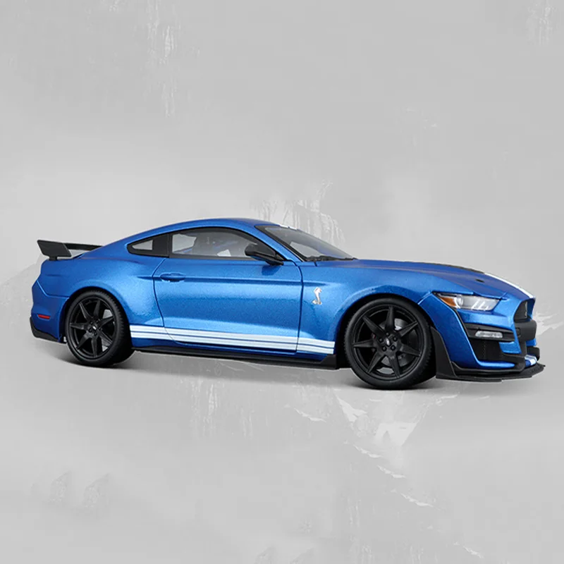 In Stock Maisto 1:18 2020 Ford Mustang Shelby Gt500 Alloy Miniature Diecast Model Ford Sports Car Model Toy Car Christensen Gift