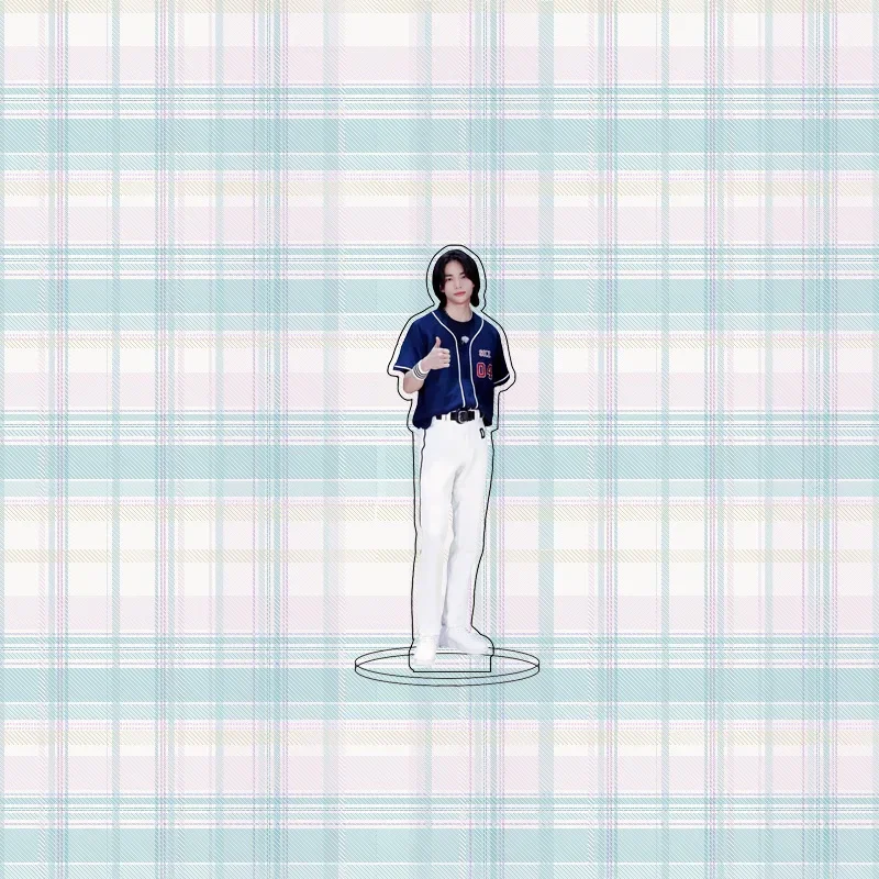 الأولاد مجموعة أرقام الاكريليك حامل Bangcan الكرة البدلة البيسبول سلسلة نموذج لجسم ألبوم 5 نجوم سطح المكتب ديكور المشجعين جمع هدية طفل