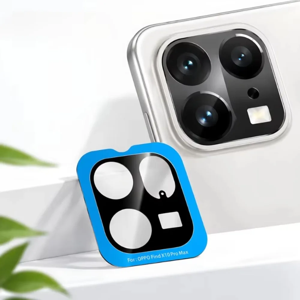1-3 PCS Full Glue 3D Camera Lens Protect Film for OPPO Find X10 Pro Max X9 Pro Tempered Glass Locator Installation Anti-scratch