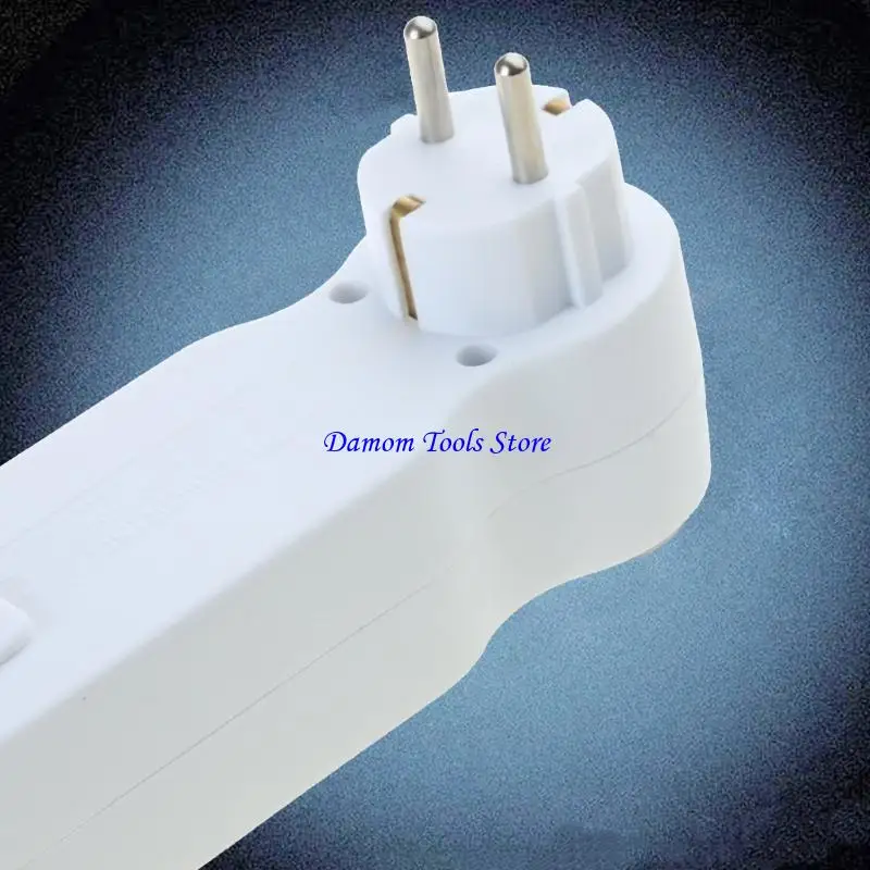 57BE EU Standard 2 Pin Power Socket Round Hole Wall Plug Socket 3 Power Conversion Socket With Outlet Switch Durable