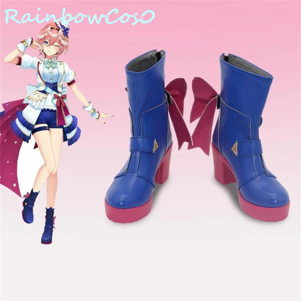 

Takane Lui Virtual YouTuber VTuber Обувь для косплея Сапоги Игра Аниме Хэллоуин Рождество RainbowCos0 W3543
