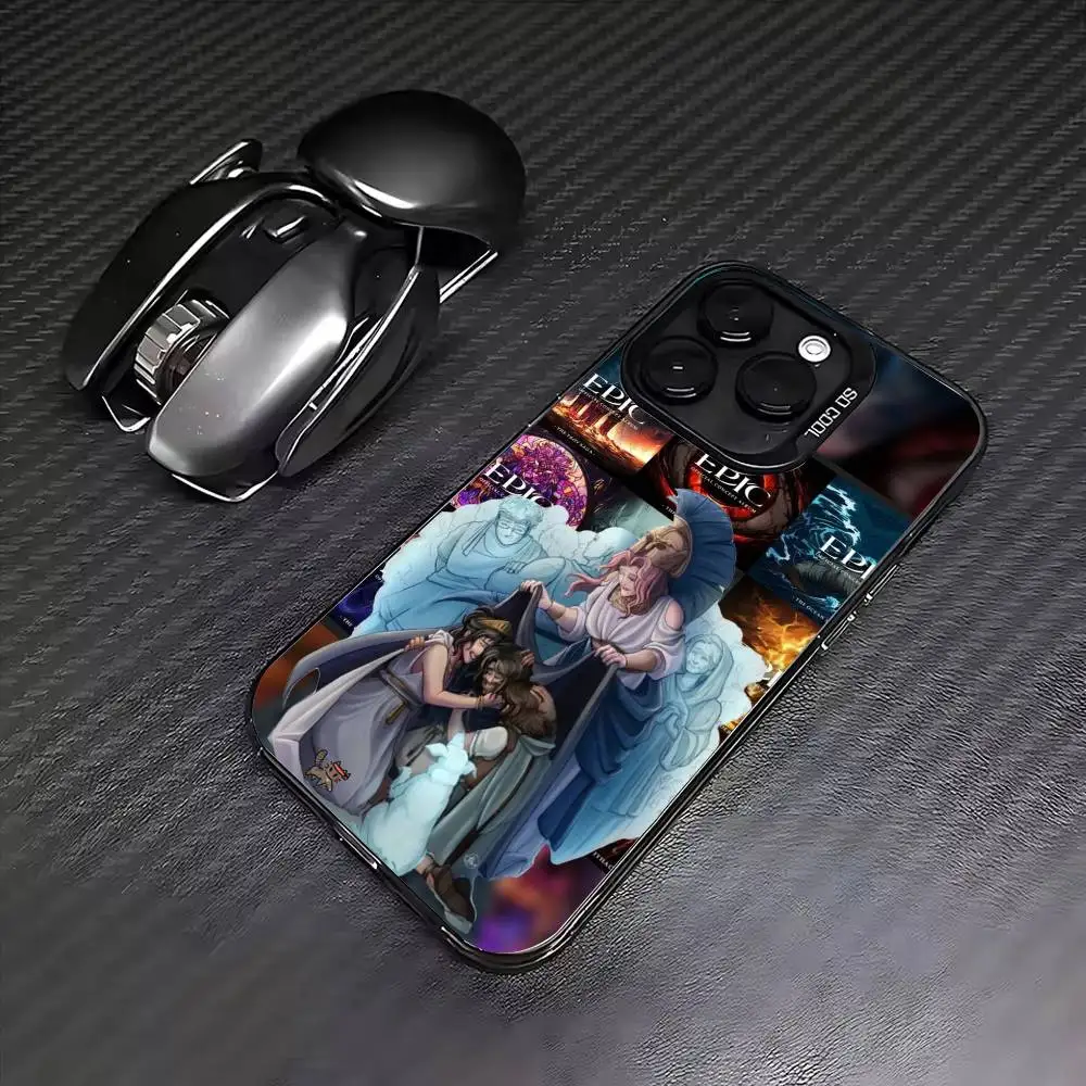 E-Epic The Musical Music Custodia per telefono Colore Argento Shell per IPhone 17 16 15 14 13 12 11 Pro Max Plus