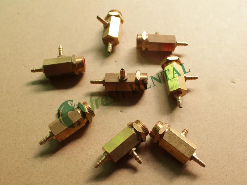 

10PCS Dental Chair Unit Decompression Adjustor Valve Simple Pressure reduce Valve for water bottle 3mm Connector SL1233