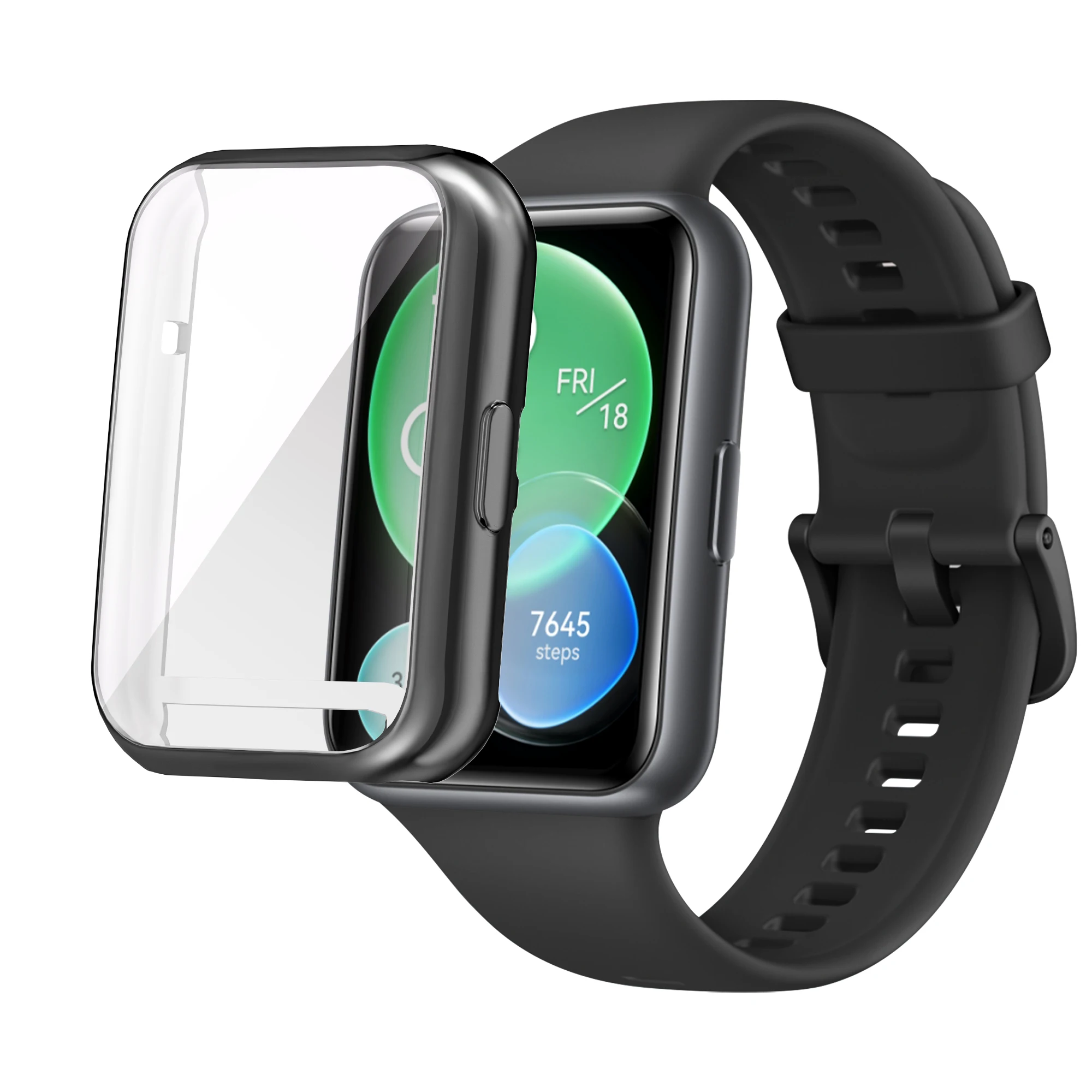 Untuk Huawei Watch Fit 2 Case TPU Screen Protector Cover untuk Huawei Fit2