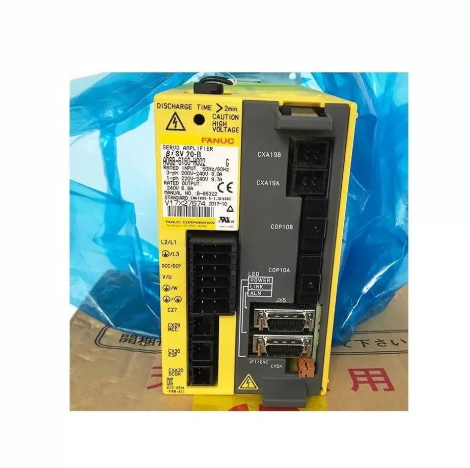 

A06B-6160-H002 New Fanuc Servo Drive Amplifier 12 Months Warranty A06B 6160 H002