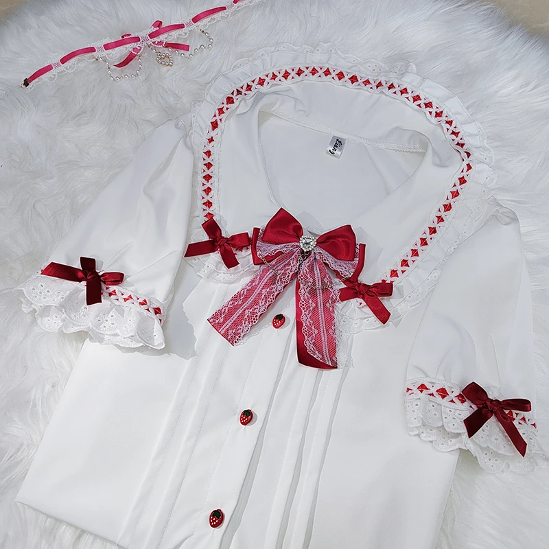 white red shirt