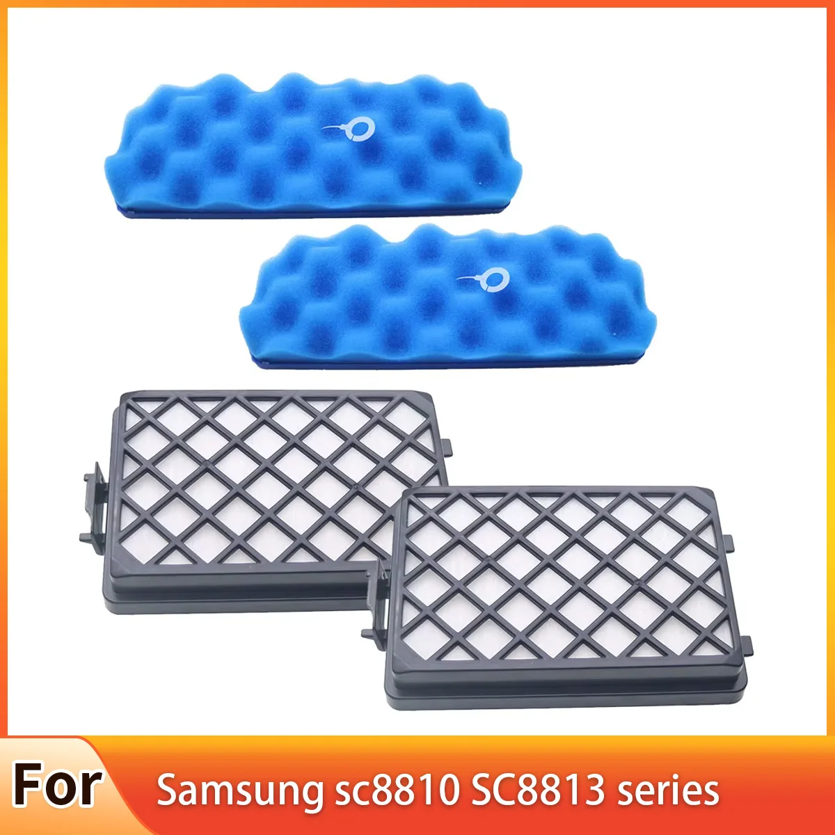 مرشحات الغبار HEPA H13 DJ97-01670B عدة لسامسونج آسى منفذ تصفية لسامسونج sc8810 SC8813 سلسلة مكنسة كهربائية الملحقات