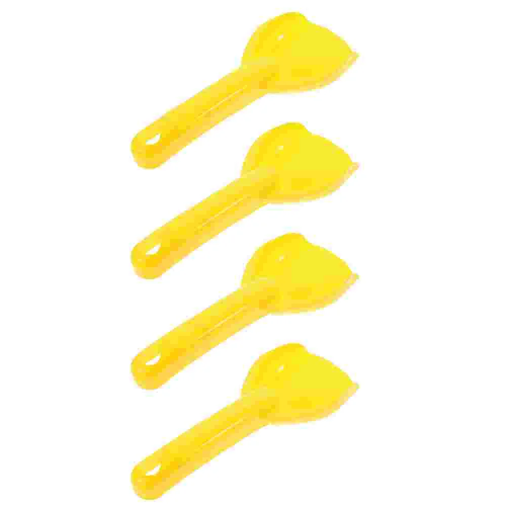 

4 Pcs Beach Set Kids Toy Sand Scoop Toys Plastic For Shovels Outdoor Childrens