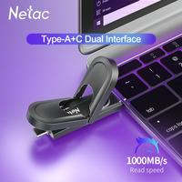 Netac USB 256GB 512GB 1TB USB 3.2 Gen2 Flash Drive US9 Pendrive Type C Type A USB Flash Drive Free Shipping