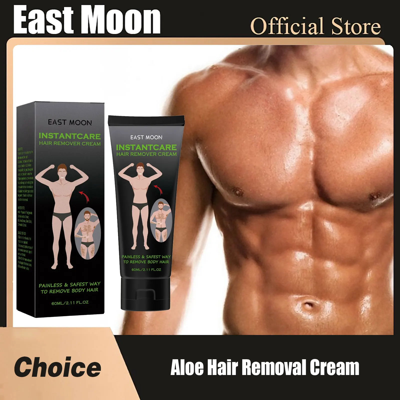 

Aloe Hair Removal Cream Non Irritating Growth Inhibitor Soothing Painless Private Part Keep Smoothing Men Hair Depilatory Lotion