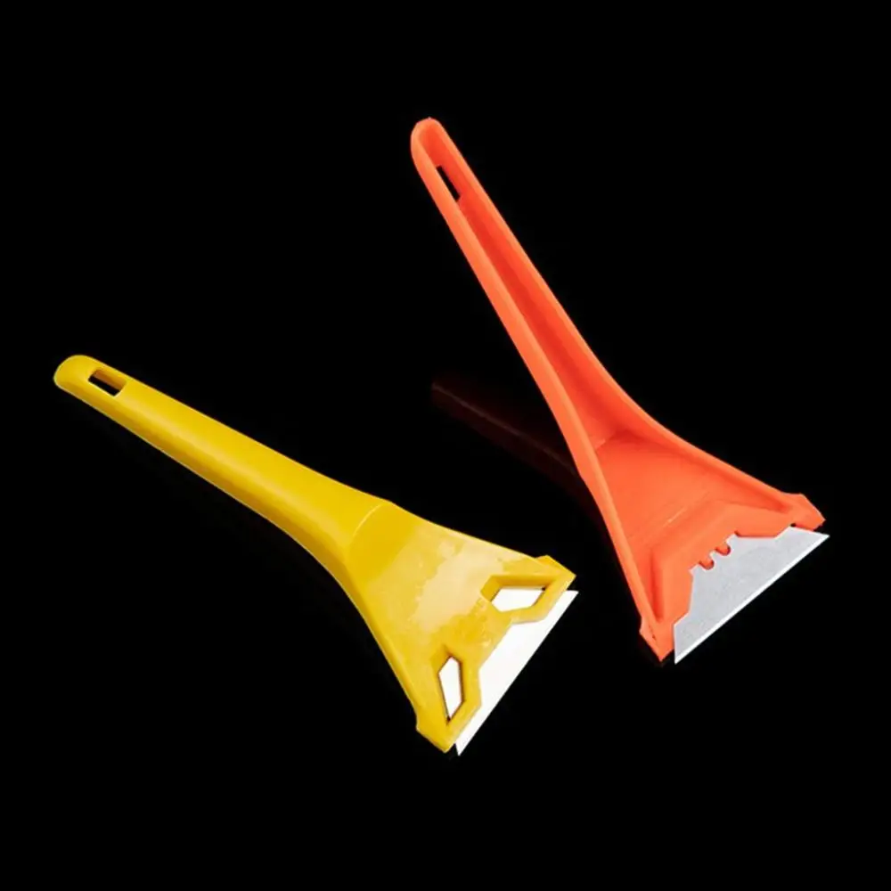 Steel Head Window, Oven, Wall Cleaning Beauty Seam Long Handle Glass Scraper Cleaning Shovel Plaster Trowel Scraper Tool