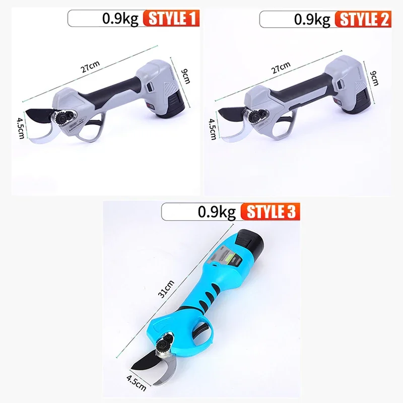 Electric pruning shears garden fruit tree pruning electric shears pruning shears battery