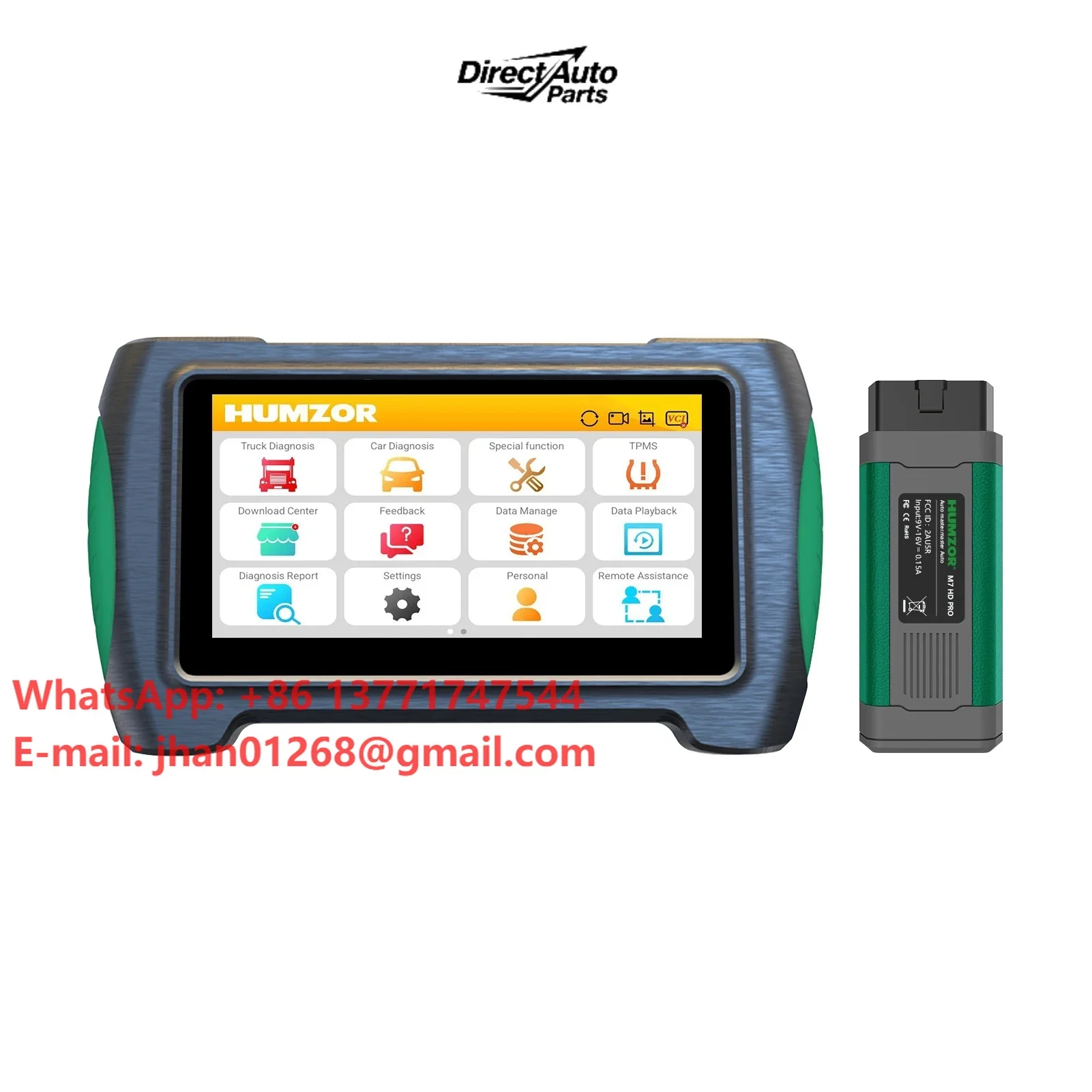 Od Diagnostic Tool for Car (supporting Both Light and Heavy Trucks)