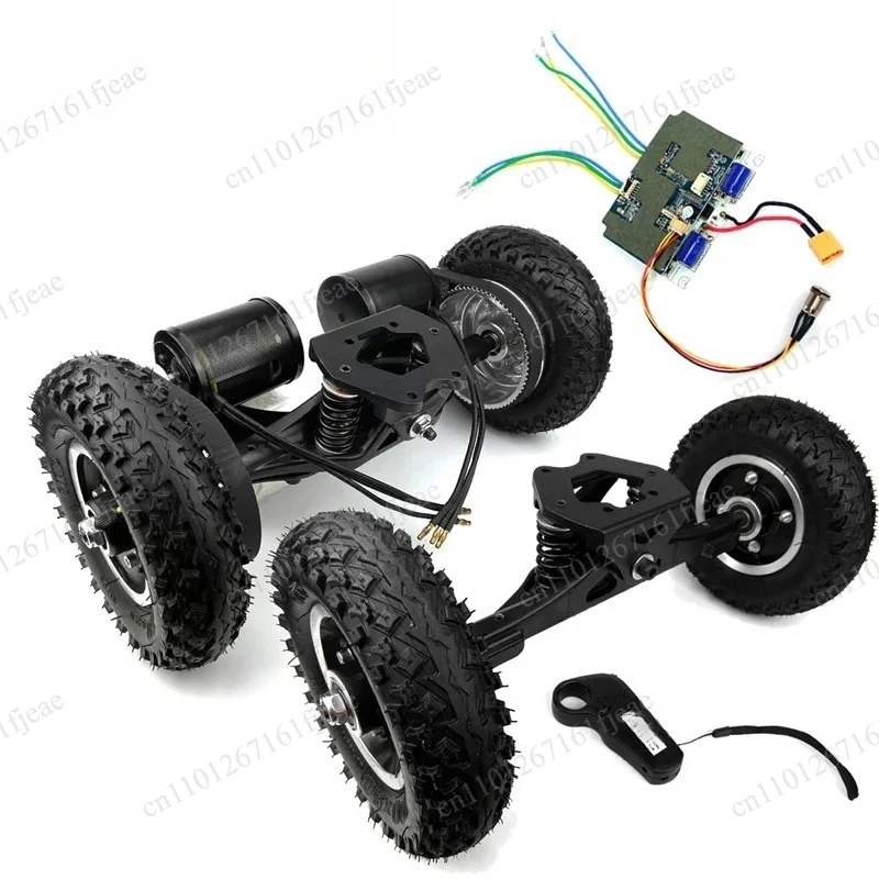 11-Inch Bracket 8 Inch Tire for 4 Wheel Offroad Electric Skateboard Truck Belt Drive Frame Longboard Mountains Board  Skateboard