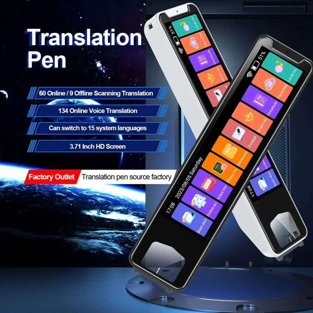 

Offline Smart Language Translation Pen Scanner Voice Translator Machine Arabic For Quran 134 Languages Intelligent Translator