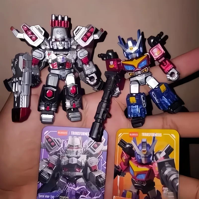 Blokees Transformers Defender Version 8 Star Optimus Prime Blind Box Figur Modell Deko Sammlerstück Spielzeug Geschenk – Detail 2