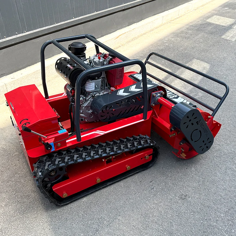 Customized Battery Lawn Mower Robot Zero Turn Remote Control Battery Electric Lawn Mower