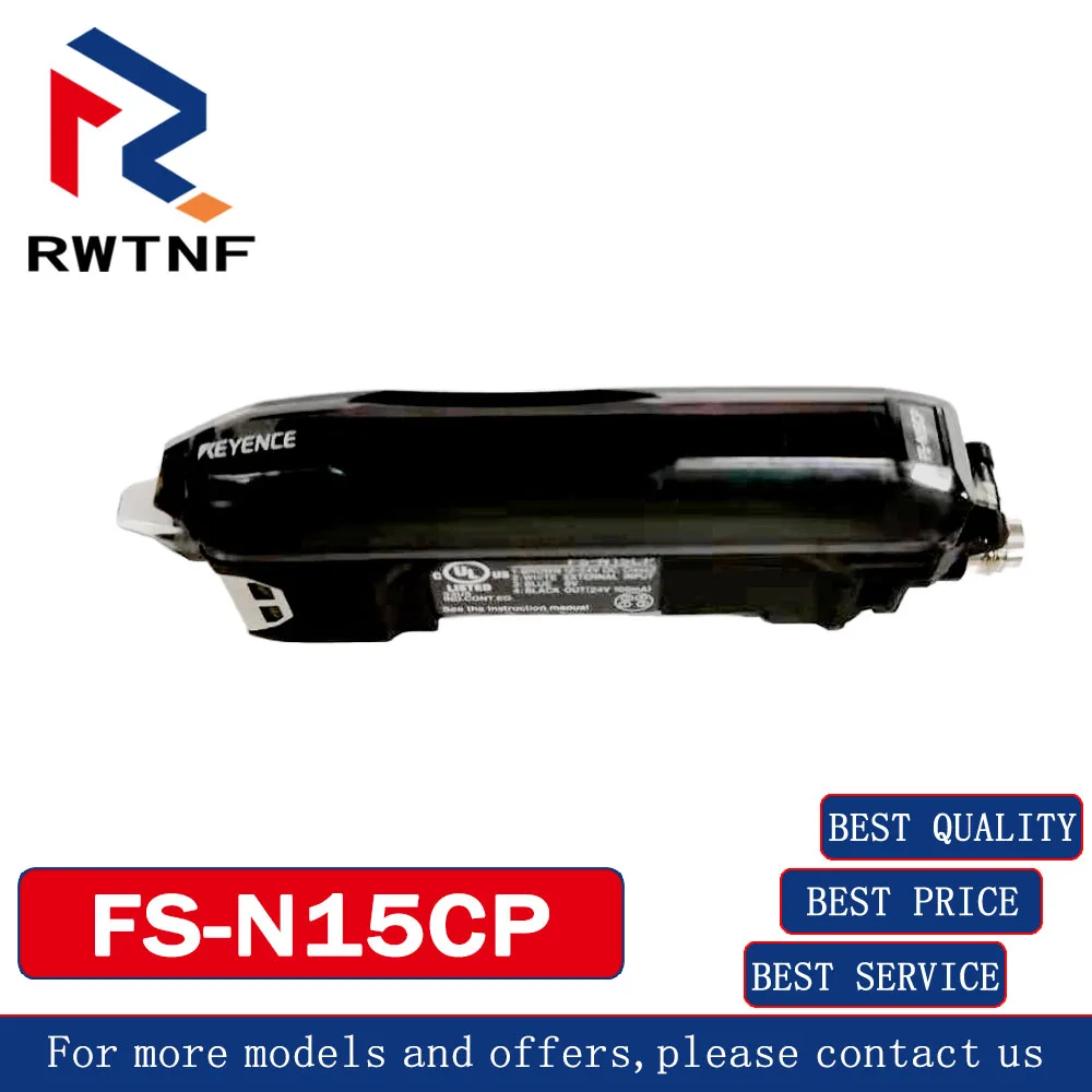 العلامة التجارية الجديدة حقيقية FS-N15CP KEYENCE الألياف مكبر للصوت الاستشعار 100% الأصلي ، مخزون المستودعات