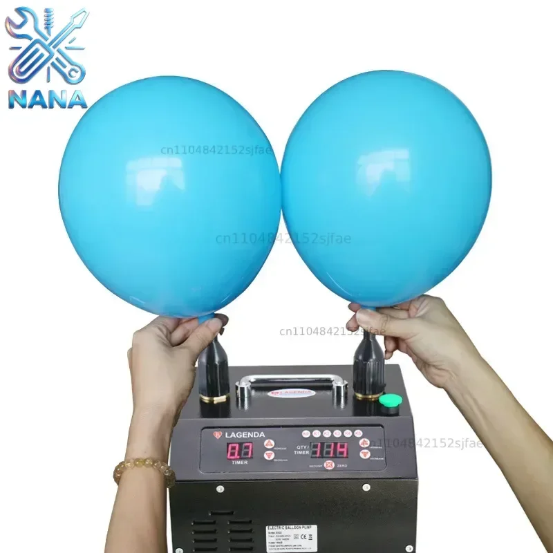 B322 Lagenda 3S 5S Timer and Counter APP Controling Electric Air Balloon Inflator 1400W Electric Balloon Pump