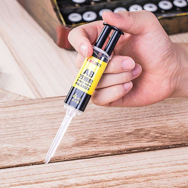 Epoxy Resin AB Glue Transparent Casting Repair Super Strong Adhesive Metal Glass Ceramic Leather Two Component Contact Fix Bond