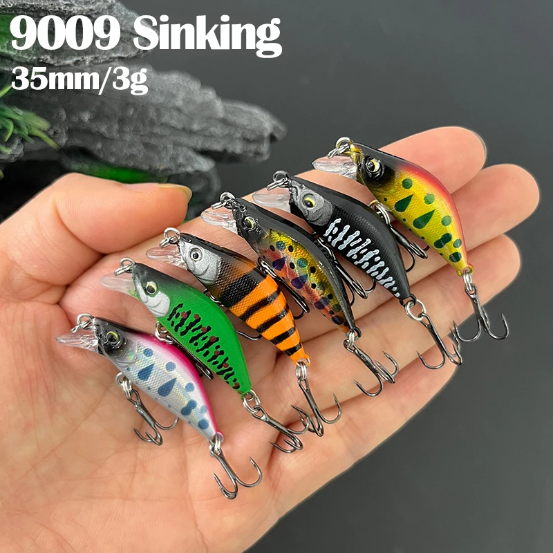 Fishing Lure Jerkbait - Umpan Pancing Mini Sinking Minnow 3g