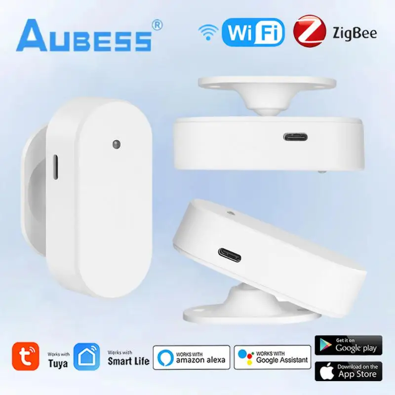 

Tuya Zigbee/WiFi Human Presence Detector 24G Radar Distance Smart Human Body Motion PIR Sensor Support Alexa Google Assistant