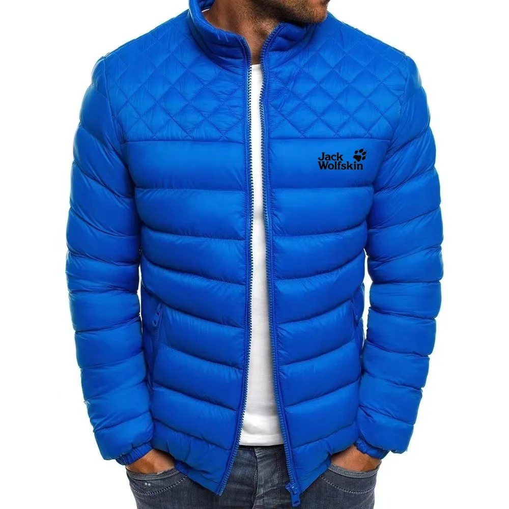 Jackwolfskin-Chaqueta de plumón para hombre, Top cálido informal a la moda, novedad de invierno,