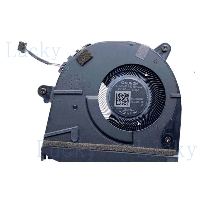 f   For HP EliteBook 835 G9 Fan ZHAN X13 R7-6800U Cooling Fan EG50040S1-1C450-S9A