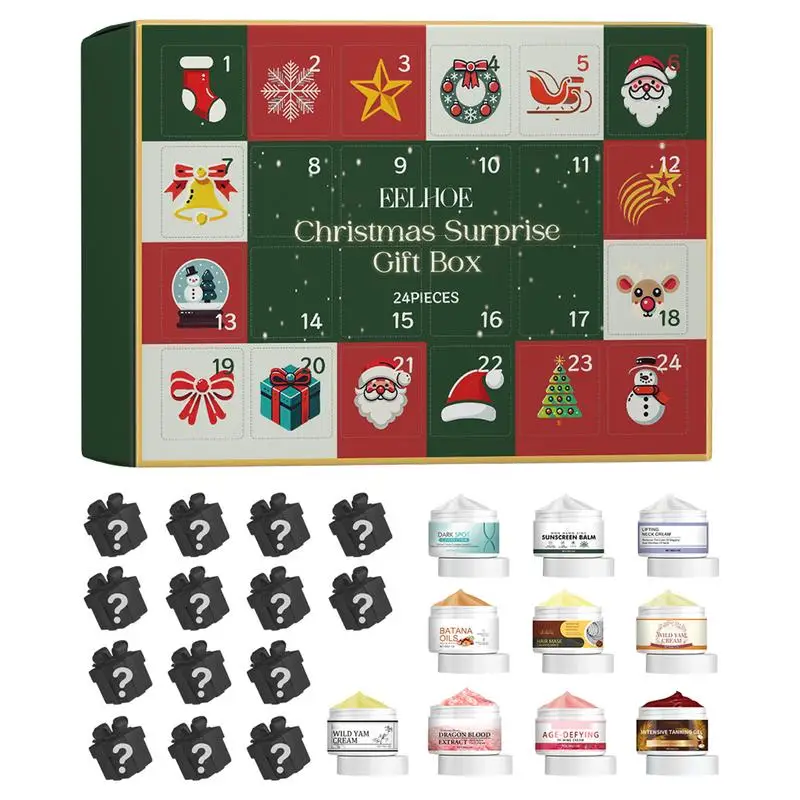 

Beauty Advent Calendar Women Skincare Product Countdown To Christmas 24 Days Hydrating Face Skincare Product Advent Calendars