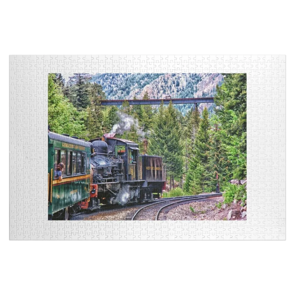 Georgetown Loop Railroad Jigsaw Puzzle Custom Child Jigsaw For Kids Custom With Photo Woodens For Adults Puzzle