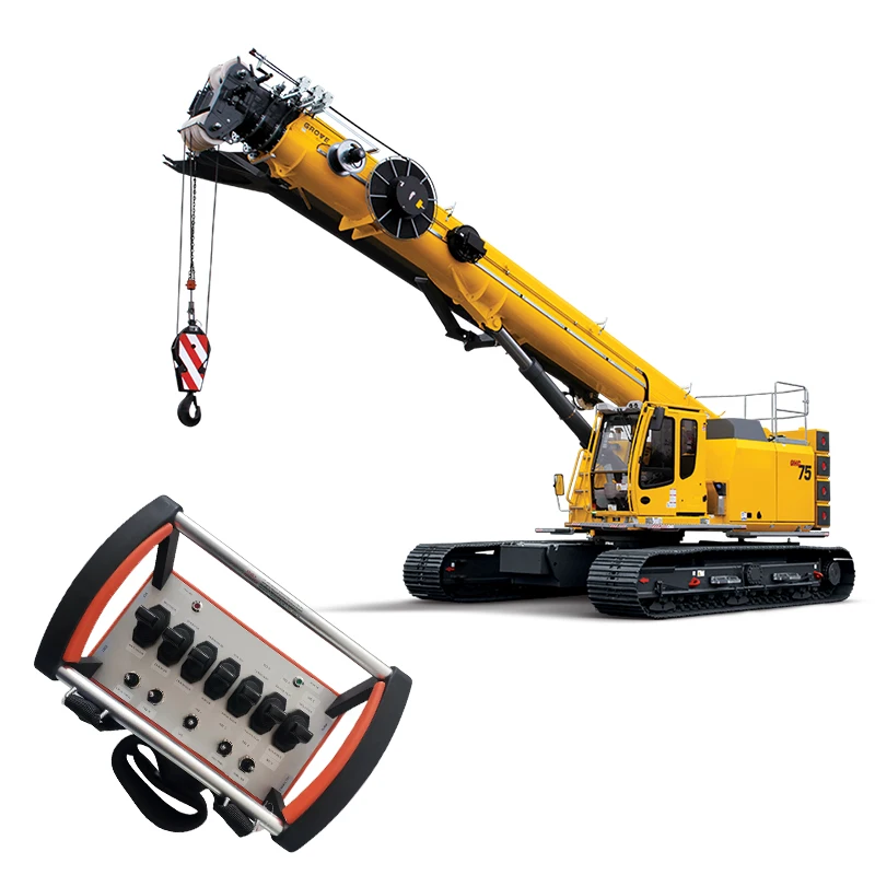 DLK Fully-automatic 7 Joysticks Remote Hydraulic Good Sensitivity Joystick Control Crane Remote Control