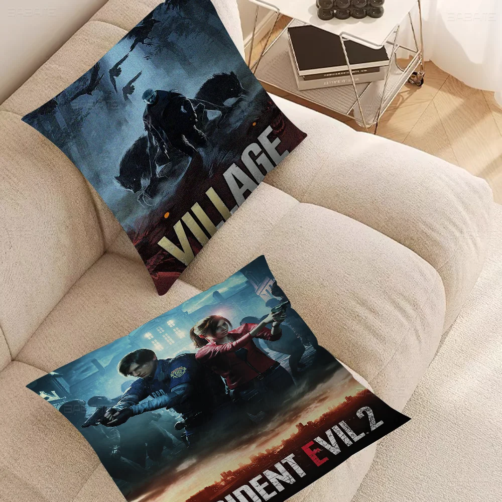 E-Evils GAME R-Resident Cushion Cover 30x50 Polyester Sofa Cushions Decorative Throw Pillows Home Decoration Pillowcover