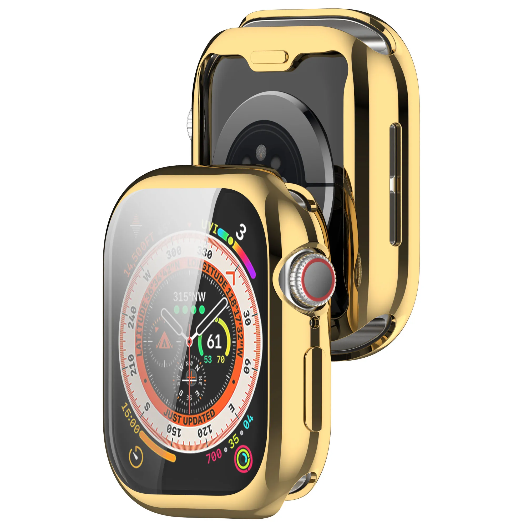 Full Protective Case Cover For Apple watch 10 46mm 42mm SmartWatch Screen Protector for Apple 10 42mm Accessories Frame Case TPU
