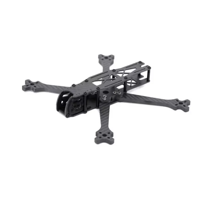 TBS Source One V6 5 Inch Quadcopter Frame Carbon Fiber X Config Lightweight 136g 30x30 20x20 Stack Mount Crash Resistant