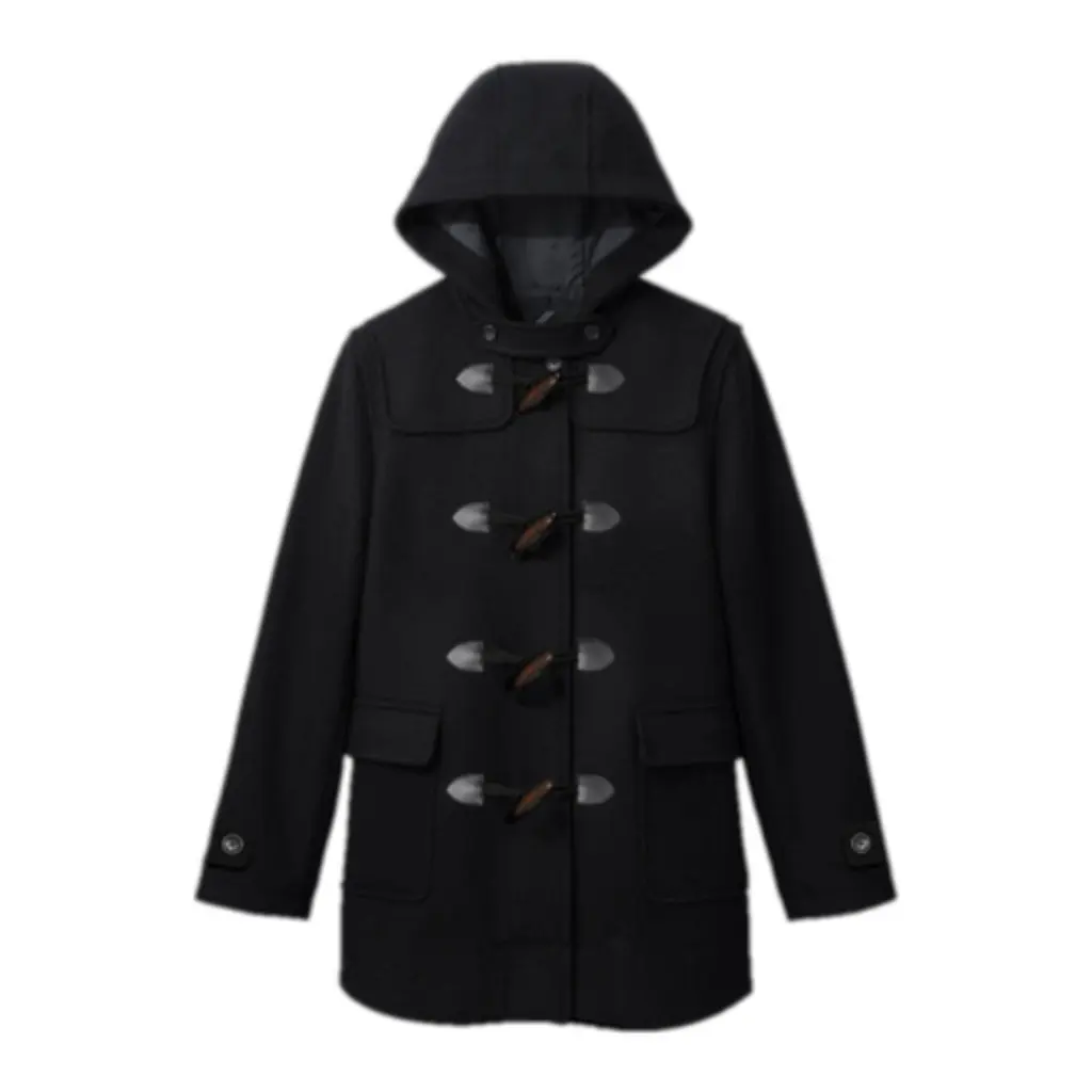

JK Uniform Wool Coat for Women School Uniform Style with Horn Buckle Fashion Japan Purchasing Conomi Equivalent