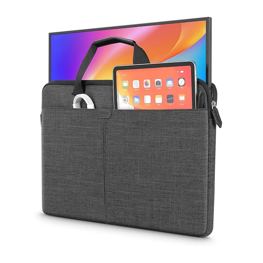 

Free Shipping24 Inch Portable Monitor Case, 23.8-24 inch Laptop Protective Carrying Cover with PU Handle, Large Accessory Pocket