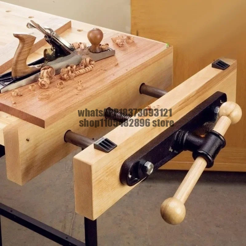 Woodworking table clamping, carpenter table connecting rod workbench guide rod, console clamping, clamping tool