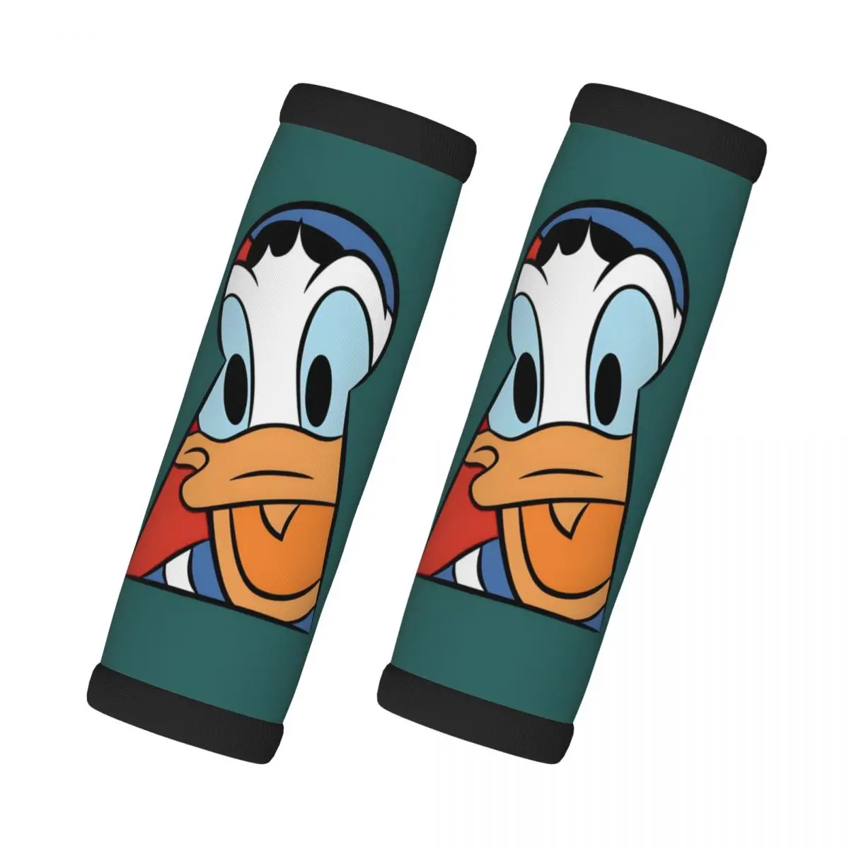 

Custom Donald Duck Luggage Handle Wrap Suitcase Identifier 2 Pack Funny Cartoon For Door Handle