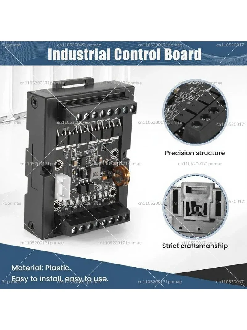 

PLC Programmable Logic Controller DC 10-28V FX1N-14MT Industrial Control Board Regulator