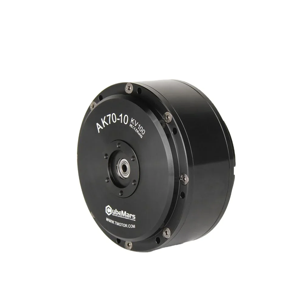 2026 Cubermars Official AK70-10 Brushless Dc Robot Actuator Motor100kv 24V 48v 500w 1000w Three Phase Induction Motor