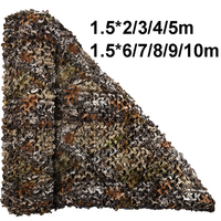 Camping Camo Netting Bulk Roll Mesh Cover Blind Net Camo Outdoor Sun Shade Shooting Hunting Fence Camouflage Net Awning Jungle
