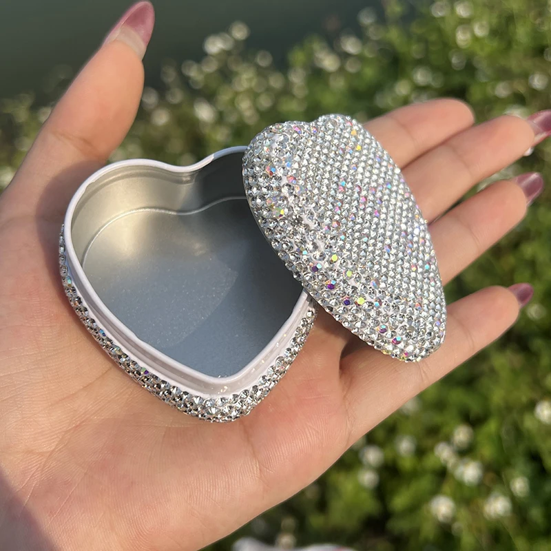 

Мини-портативная дорожная шкатулка для драгоценностей, креативная коробка для колец любви, женская дорожная шкатулка для драгоценностей, модная коробка для хранения