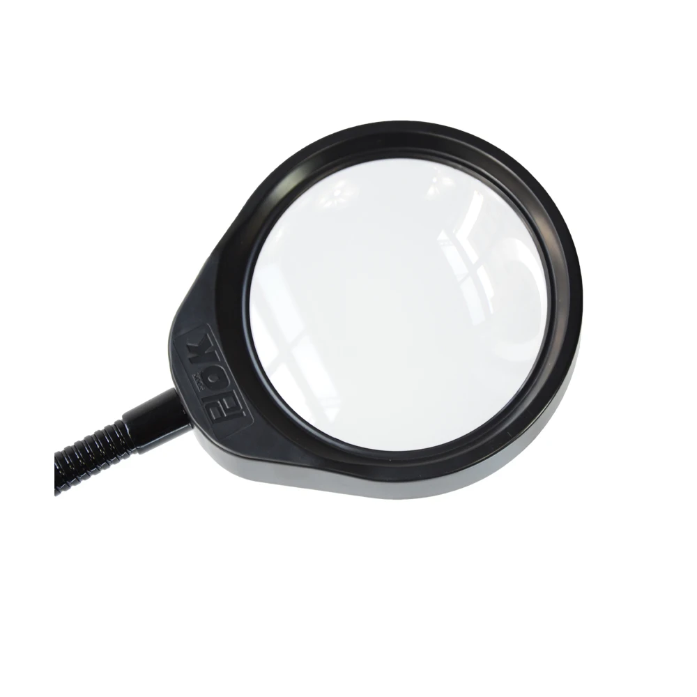 Lampada con lente d'ingrandimento all'ingrosso con base magnetica Lente d'ingrandimento illuminata Lente d'ingrandimento per processo di macchinari a luce LED regolabile PD032B